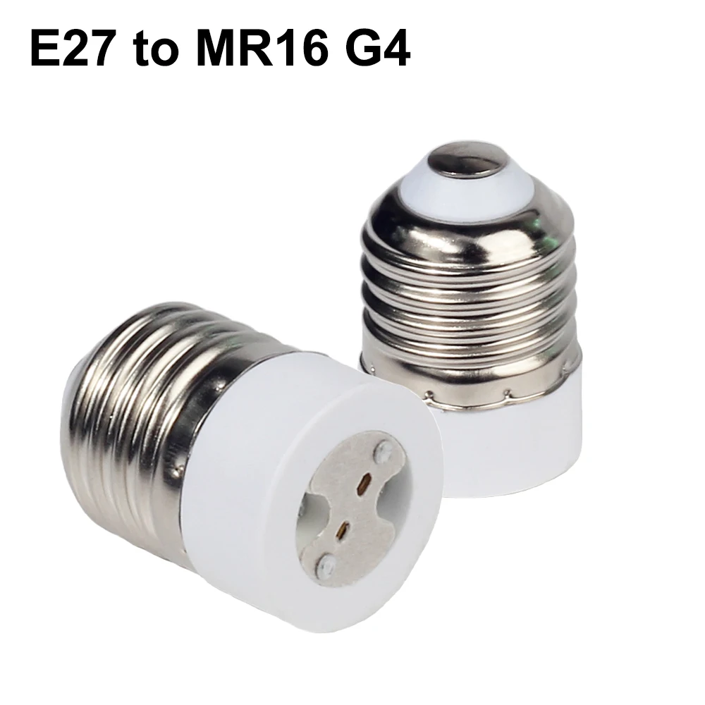 Bulb Converter E27 Male to E12 E14 E40 B22 MR16 G4 G9 GU10 Female Lamp Socket Bulb Base For Indoor Lighting Bulb Extend Adapter