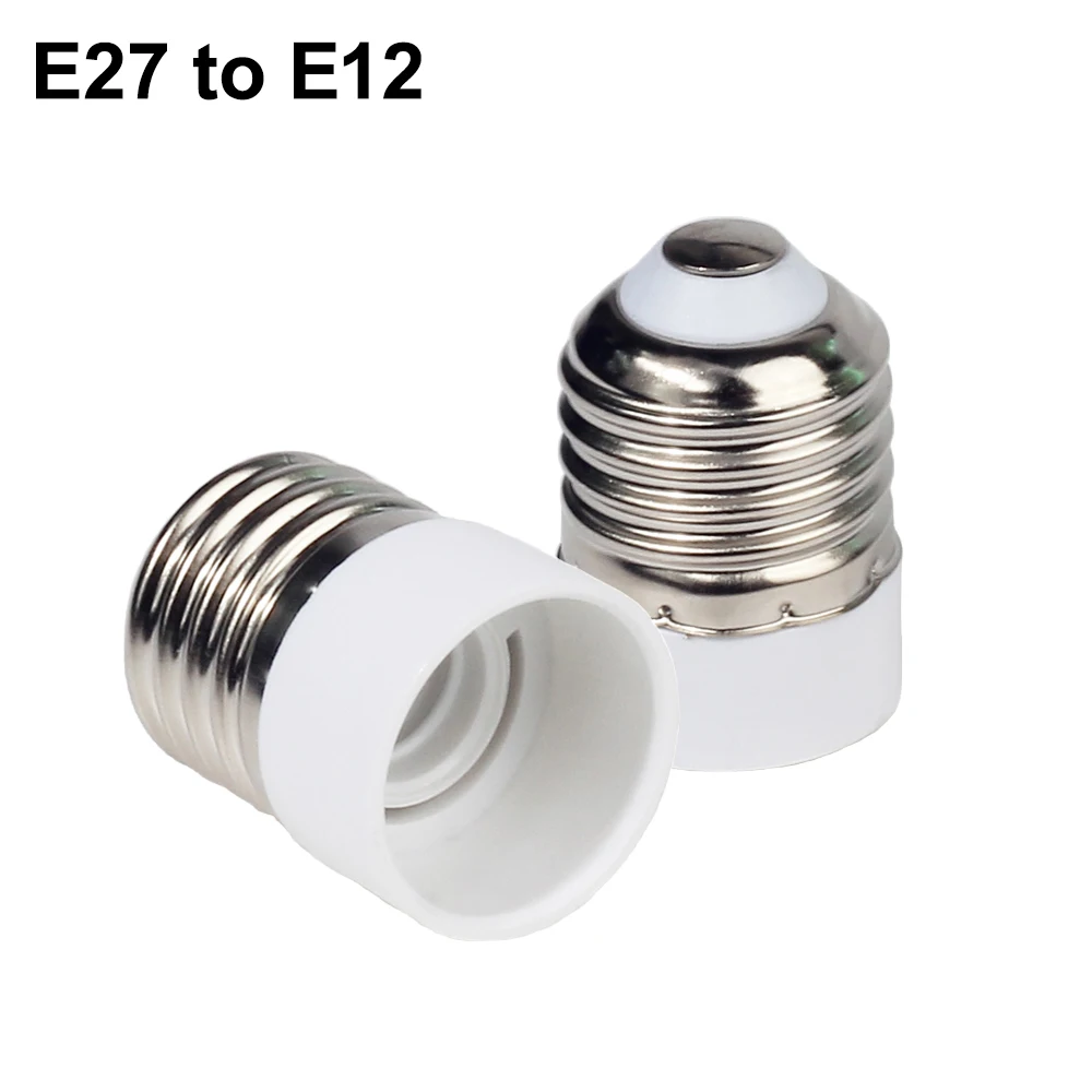 Bulb Converter E27 Male to E12 E14 E40 B22 MR16 G4 G9 GU10 Female Lamp Socket Bulb Base For Indoor Lighting Bulb Extend Adapter