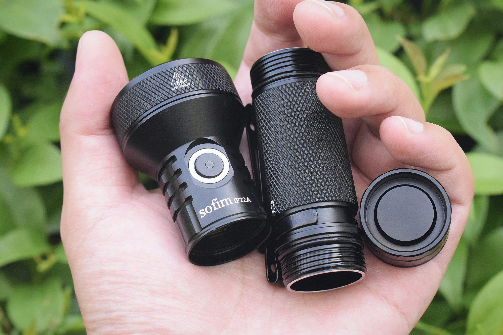 SOFIRN IF22A TIR Optics 2100lm LED Flashlight Rechargeable 21700 USB C Powerful EDC Light Torch Outdoor Lantern for Fish