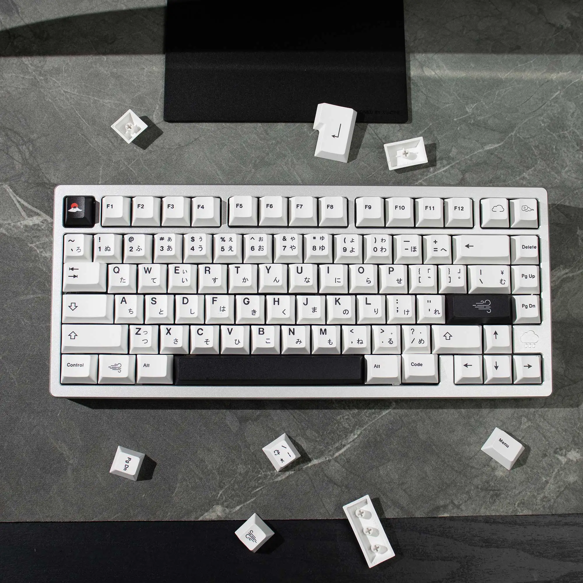 GMK Sushi TaiChi Large Set DYE-SUB PBT Keycap Japanese Custom Personality Cherry Profile Keycaps For Mechanical Keyboard 61/64