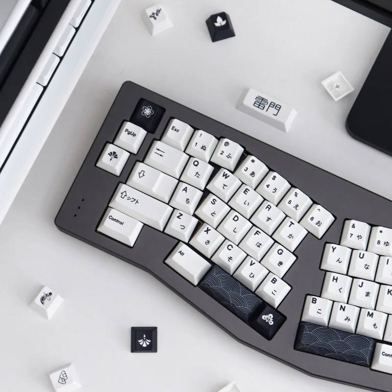 GMK Sushi TaiChi Large Set DYE-SUB PBT Keycap Japanese Custom Personality Cherry Profile Keycaps For Mechanical Keyboard 61/64