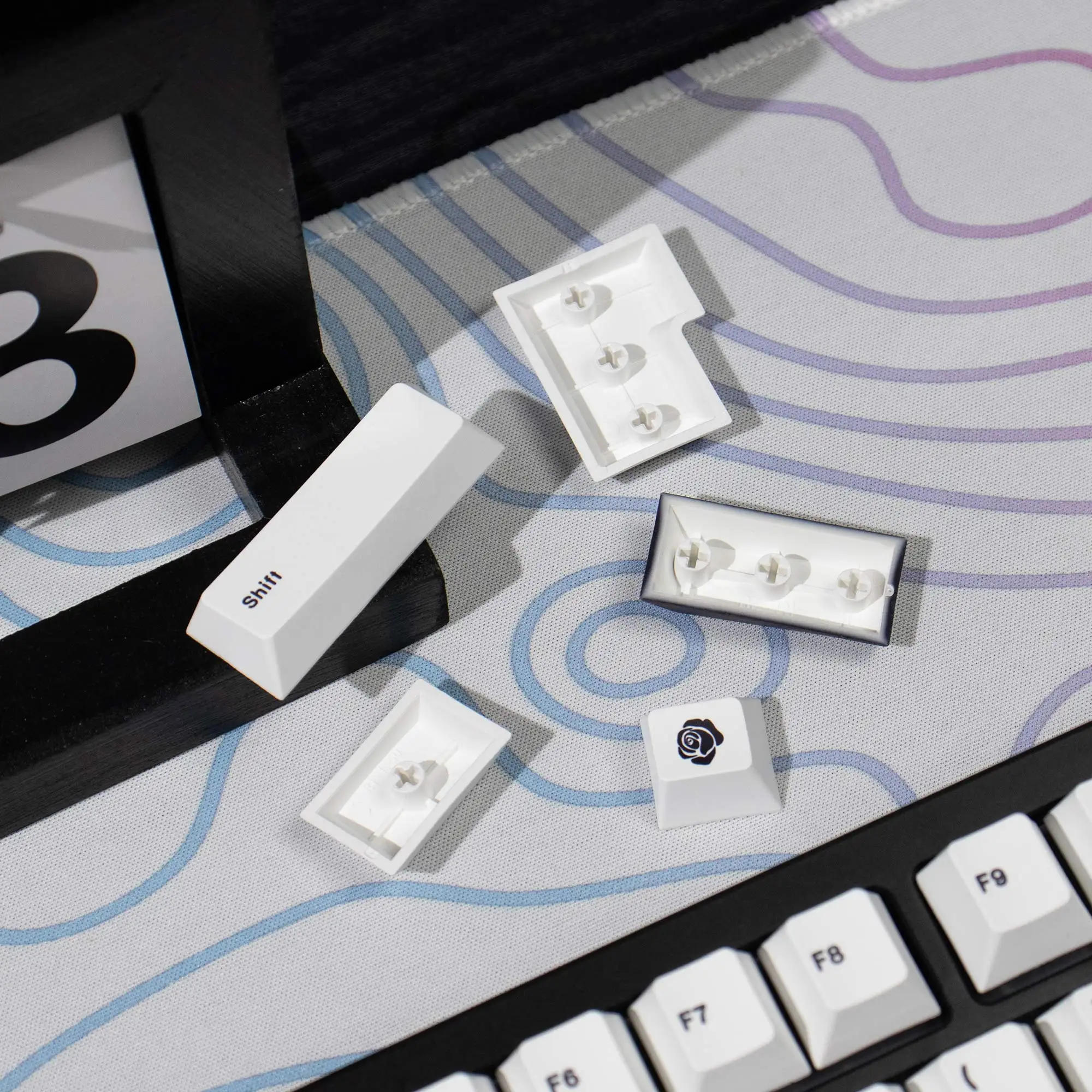 GMK Sushi TaiChi Large Set DYE-SUB PBT Keycap Japanese Custom Personality Cherry Profile Keycaps For Mechanical Keyboard 61/64