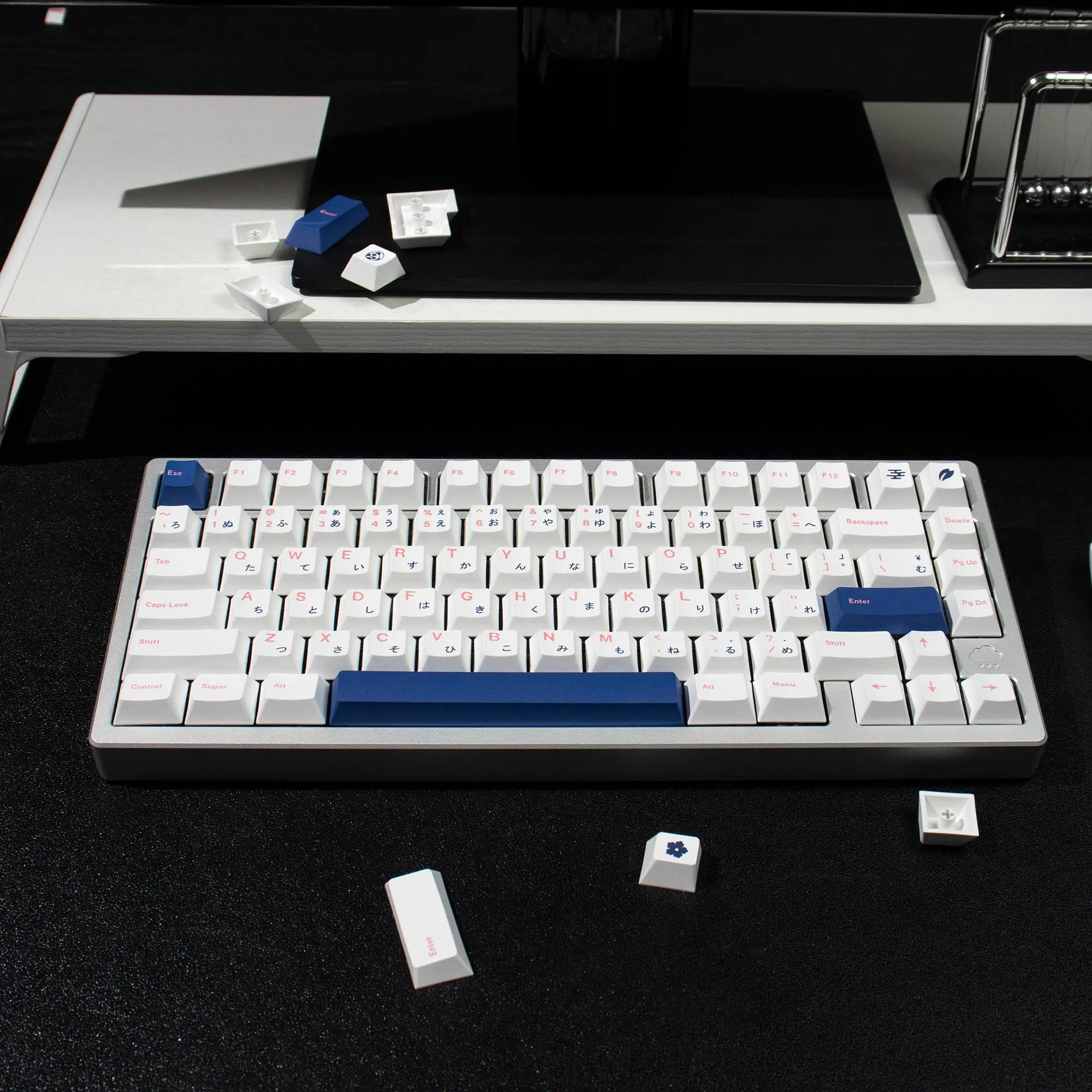 GMK Sushi TaiChi Large Set DYE-SUB PBT Keycap Japanese Custom Personality Cherry Profile Keycaps For Mechanical Keyboard 61/64
