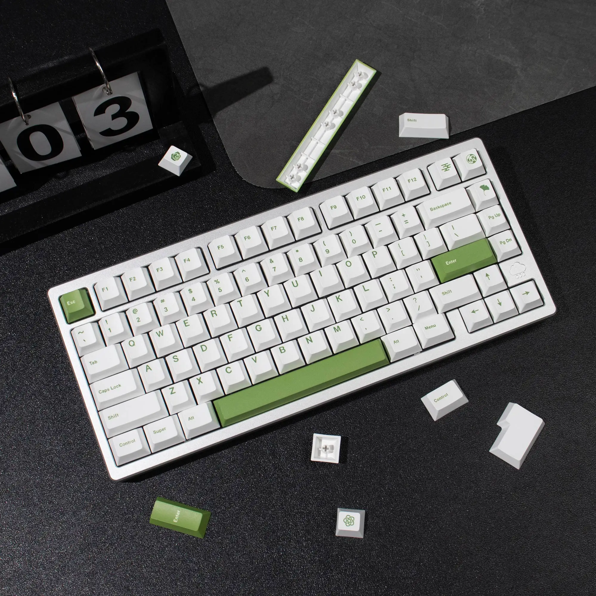 GMK Sushi TaiChi Large Set DYE-SUB PBT Keycap Japanese Custom Personality Cherry Profile Keycaps For Mechanical Keyboard 61/64