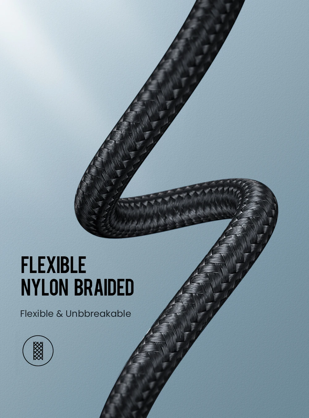 Elough USB Type C Cable For Samsung Xiaomi mi Redmi USB C Cable 2.4A Fast Phone Charging Data Cord Type C 180 Degree USB C Cable