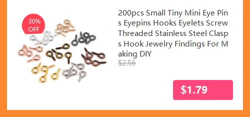 8-40mm Brass Closed Ring Earring Wires Hoops Pendant Connectors Rings For DIY Jewelry Making Supplies Accessories