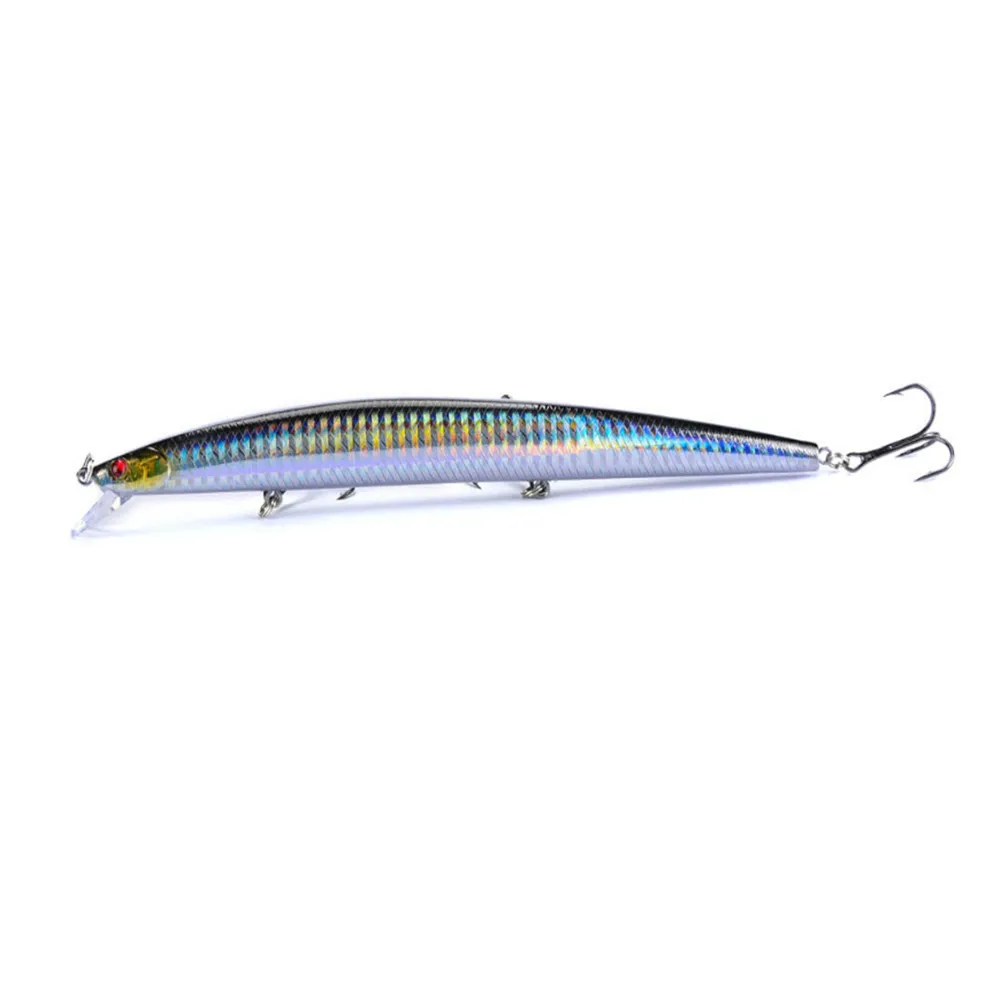 1pcs New Big Laser Minnow Fishing Lures 18cm/24g Fishing Hard Bait Crankbaits Isca Artificiais Pesca Sea Wobbler Swimming Baits