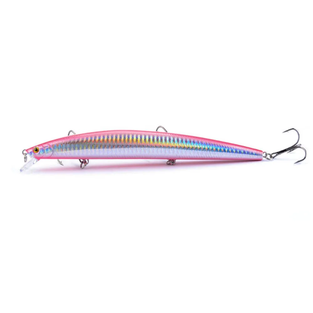 1pcs New Big Laser Minnow Fishing Lures 18cm/24g Fishing Hard Bait Crankbaits Isca Artificiais Pesca Sea Wobbler Swimming Baits