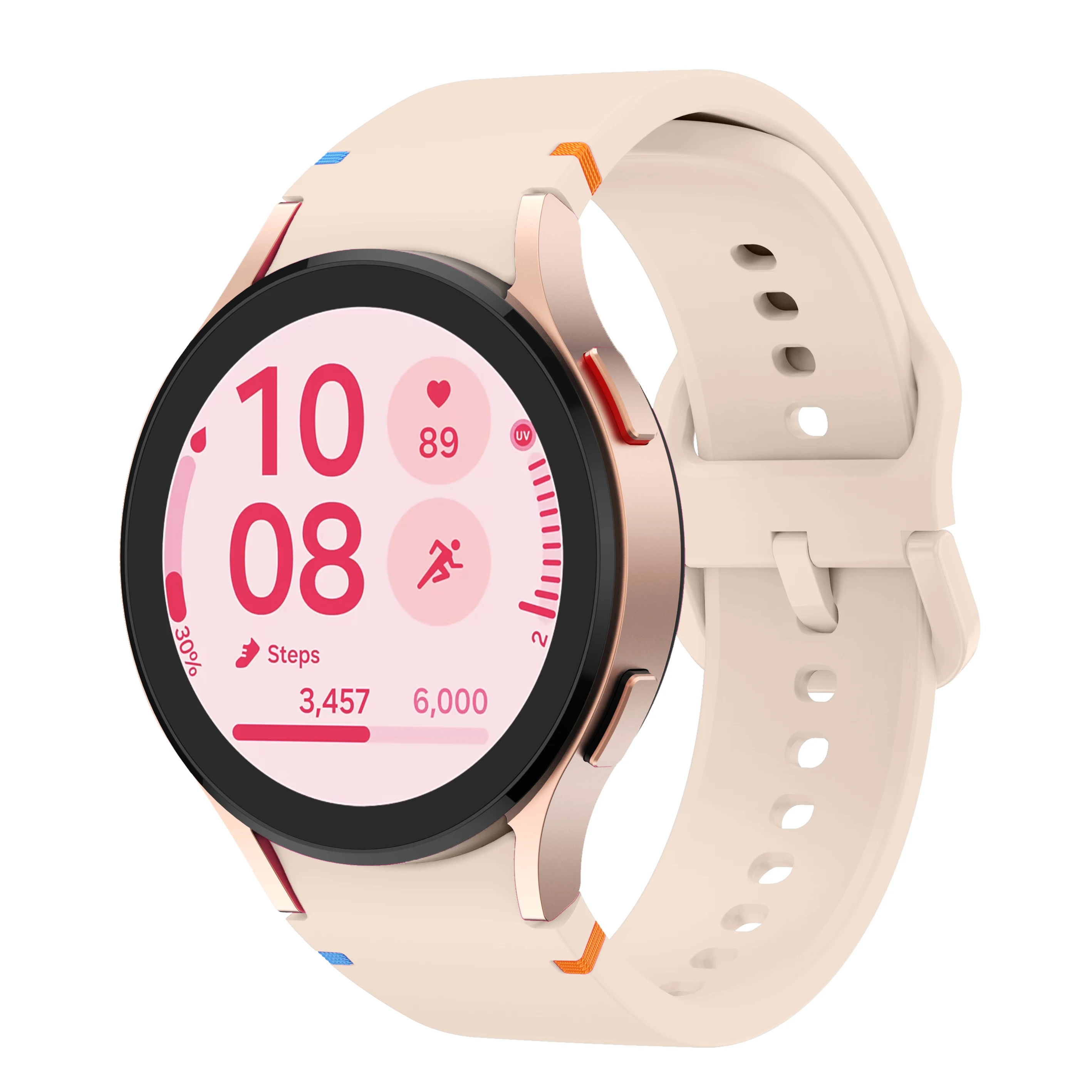 official-website Strap for Samsung Galaxy Watch 7 FE 44mm 40mm Silicone Bracelet Galaxy Watch6 4 6 Classic 5 pro band 43mm 47mm