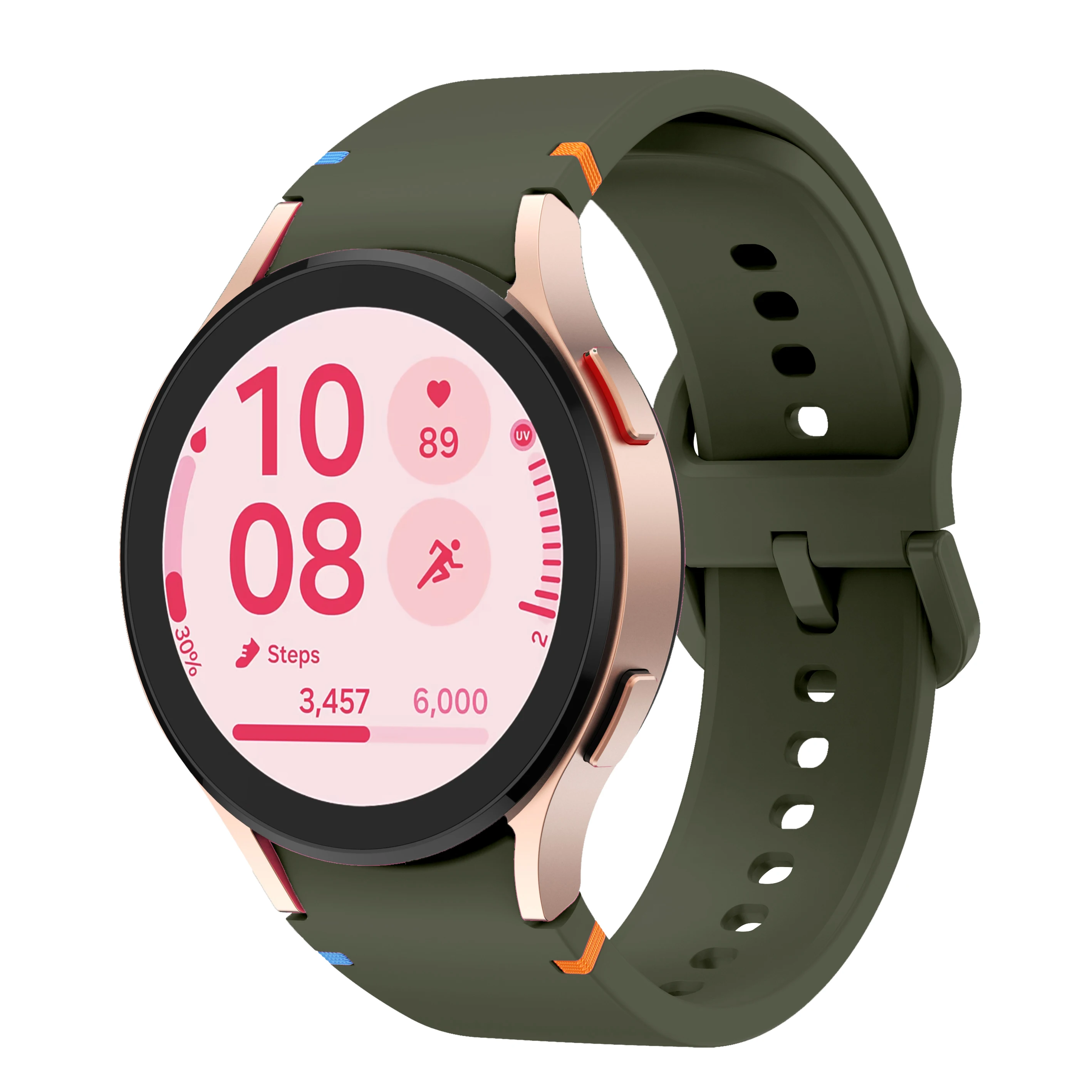 official-website Strap for Samsung Galaxy Watch 7 FE 44mm 40mm Silicone Bracelet Galaxy Watch6 4 6 Classic 5 pro band 43mm 47mm