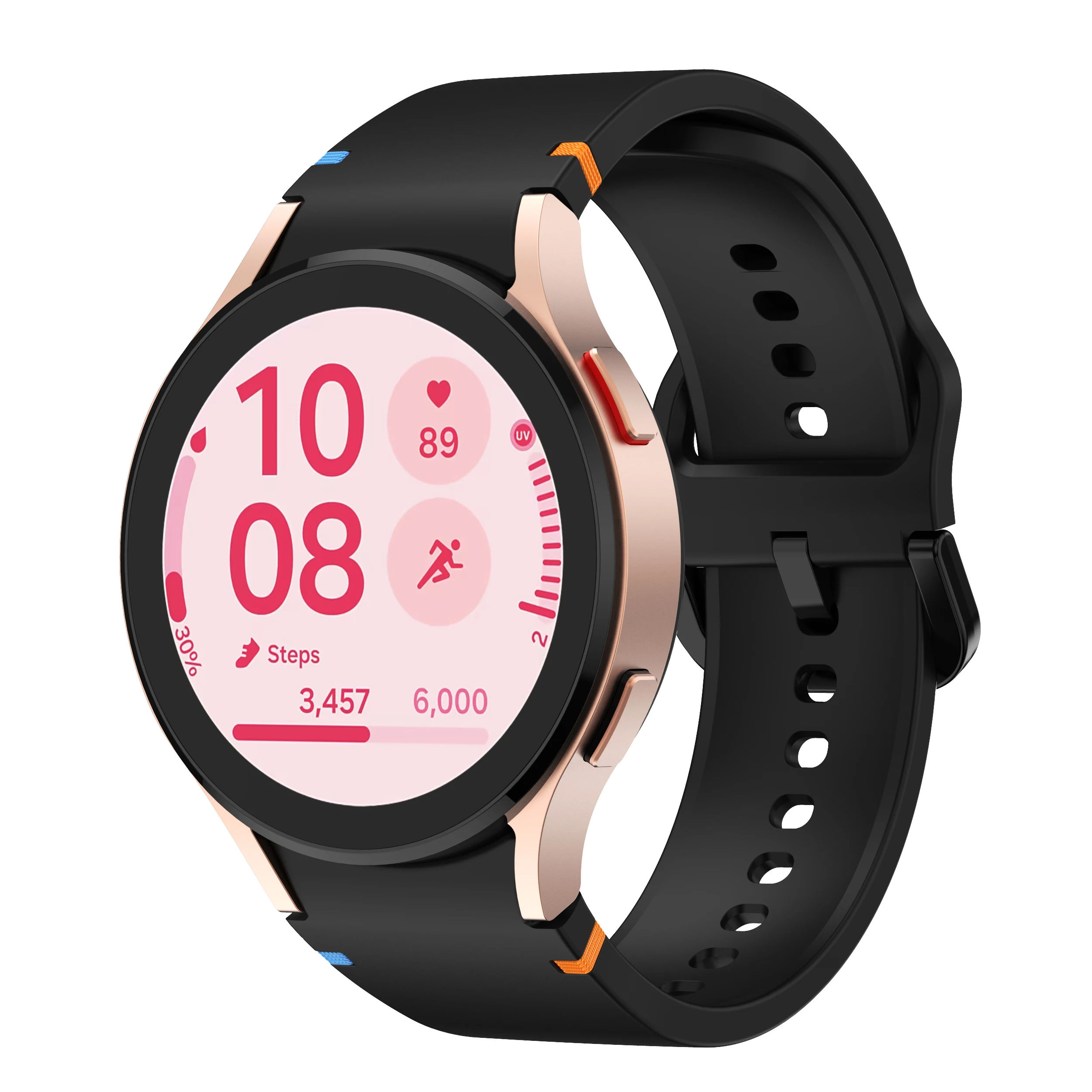 official-website Strap for Samsung Galaxy Watch 7 FE 44mm 40mm Silicone Bracelet Galaxy Watch6 4 6 Classic 5 pro band 43mm 47mm