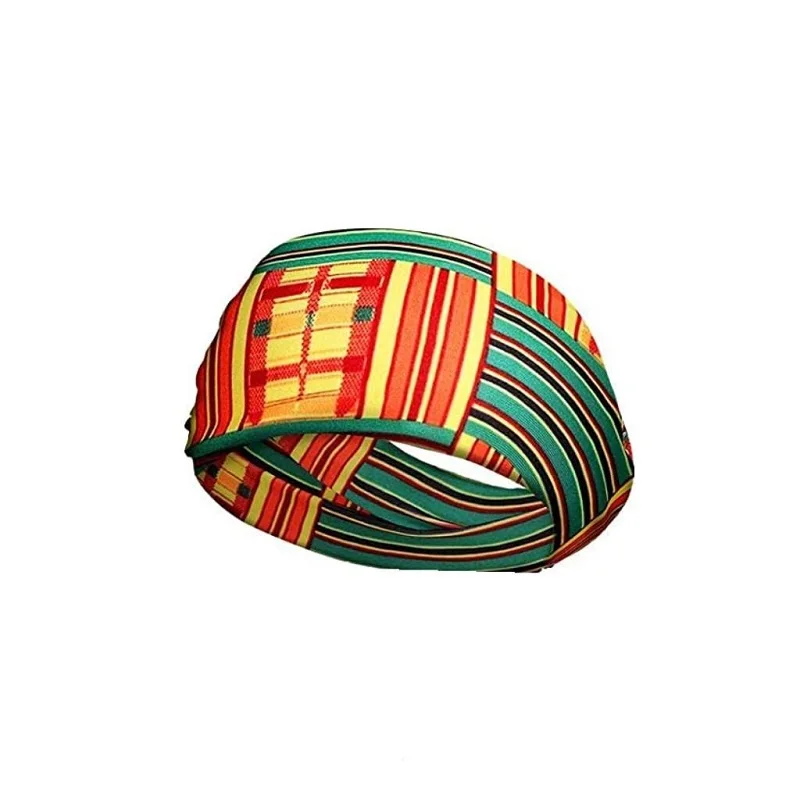 Bohemian Style Printed Stretch yoga Exercise Headband Running Cycling Outdoor Sports Sweatband