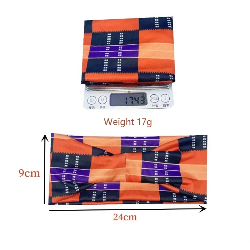 Bohemian Style Printed Stretch yoga Exercise Headband Running Cycling Outdoor Sports Sweatband