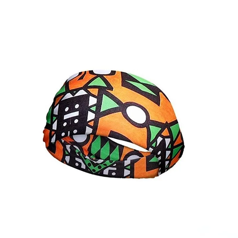 Bohemian Style Printed Stretch yoga Exercise Headband Running Cycling Outdoor Sports Sweatband