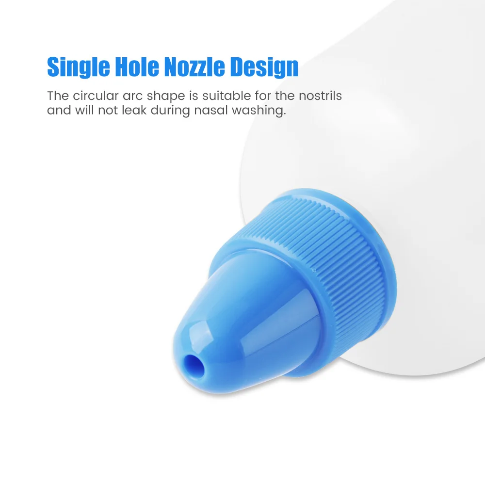 Nose Wash Cleaner Nasal Irrigator Rinse Bottle Nose Protector Avoid Allergic Rhinitis Sinusitis Adult Child Neti Pot Irrigator