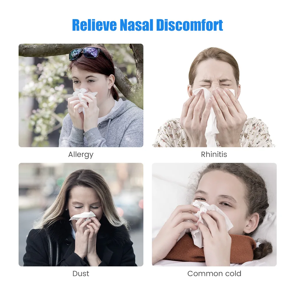 Nose Wash Cleaner Nasal Irrigator Rinse Bottle Nose Protector Avoid Allergic Rhinitis Sinusitis Adult Child Neti Pot Irrigator