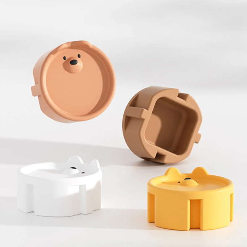 5Pcs Baby Safety Protection Socket Protective Cover Cute Cartoon Children Silicone Electric Shock Dustproof Protection Covers