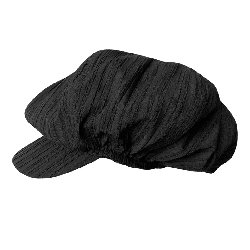 Big Head Newsboy Cap Women Beret Vintage Painter Spring Summer Autumn Winter Hats Houndstooth Octagonal Cap Female Bone Male 005