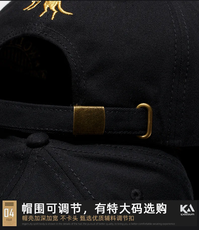 10 Styles High Crown Big Head Men Women Large Size Baseball Cap Cotton Sport Hats Top Grade OverSize Snapback Hat 56-61cm 62-64m