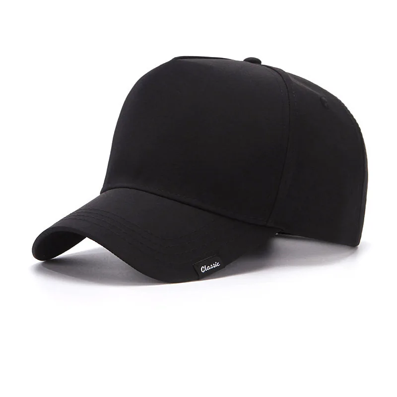 10 Styles High Crown Big Head Men Women Large Size Baseball Cap Cotton Sport Hats Top Grade OverSize Snapback Hat 56-61cm 62-64m