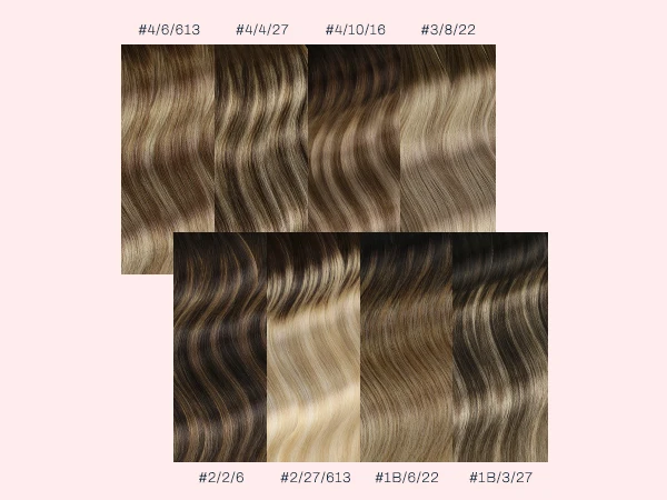 Moresoo Blonde Tape in Hair Extensions Human Hair Natural Straight Seamless Invisible Tape Remy Brazilian Hair for Beauty