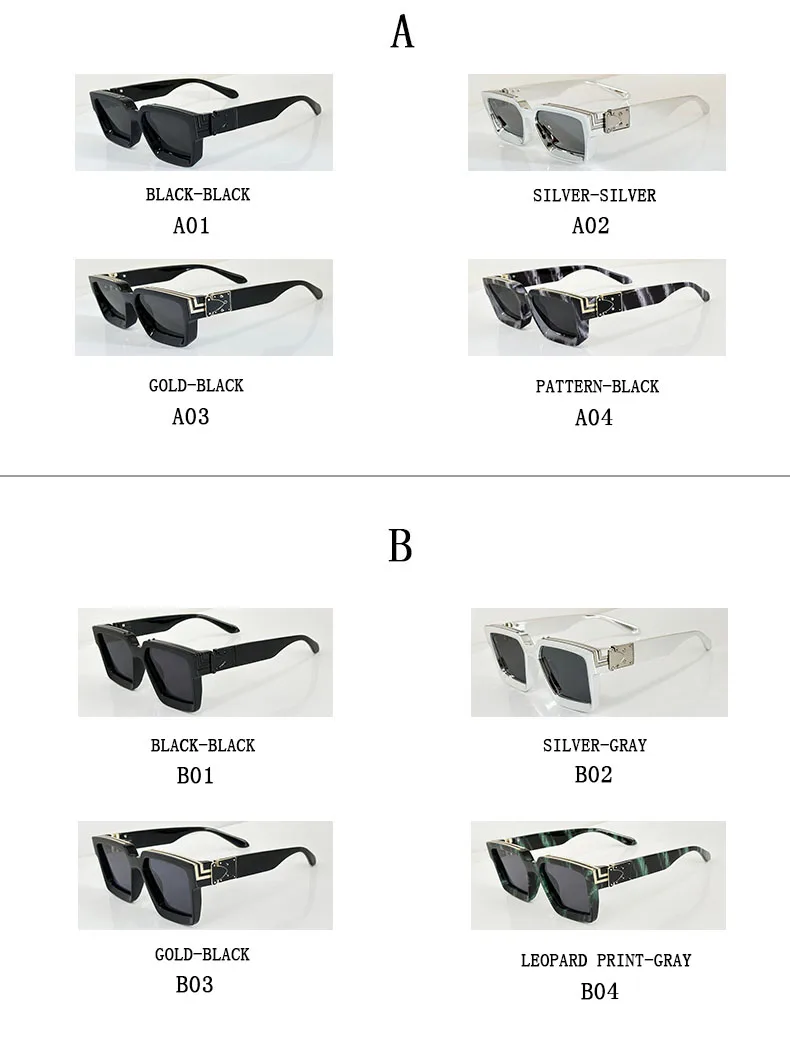 Millionaire Square Sunglasses For Men Retro Sunscreen Sunglasses Women Trendy And Fashionable Vintage Fashion Glasses Zonnebril