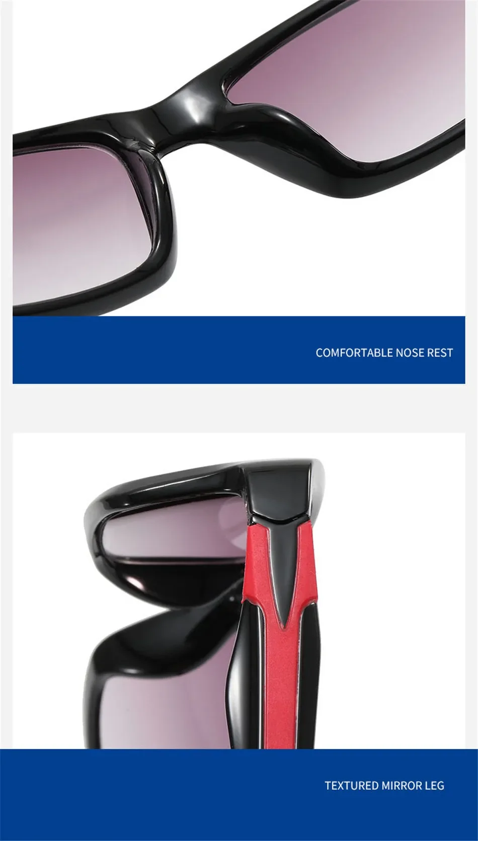 Sport Ultra-light Square Frame Sunglasses for Men and Women Fashion Travel Driving Eyewear Unisex Reading Glasses +1.0 To +4.0