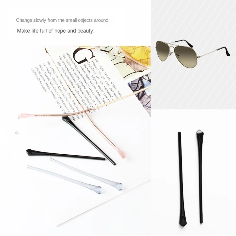 Glasses Anti-slip Sleeves Temple Tip Stoppers Holder Eyeglasses Grip Anti Slip Ear Hook Eyeglass Eye Glasses Eyewear Retainer