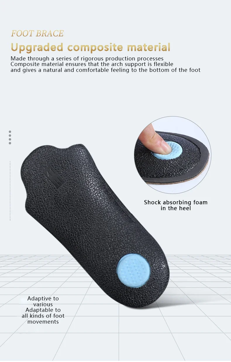 1Pair Leather Insoles for Men Women Orthopedic Insoles Arch Support Inserts High Quality Breathable Shoe Pads Deodorising Feet