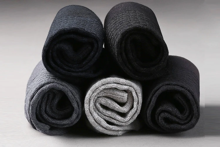 High Quality 10 Pairs/lot Men Bamboo Fiber Socks Breathable Compression Long Socks Business Casual Male Dress Sox Size 38-45