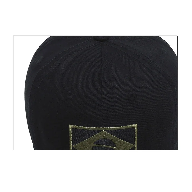 Spring and Autumn New Cotton Embroidered Brazilian Flag Baseball Cap Outdoor Cotton Men and Women Camouflage Sun Hat