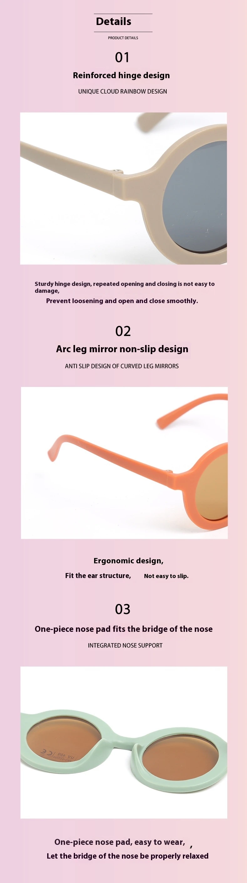 Children's Sunglasses, Parent-Child Frosted Glasses, New 3-8 Year Old Baby Decoration Runway, Trend, Children's Sunglasses