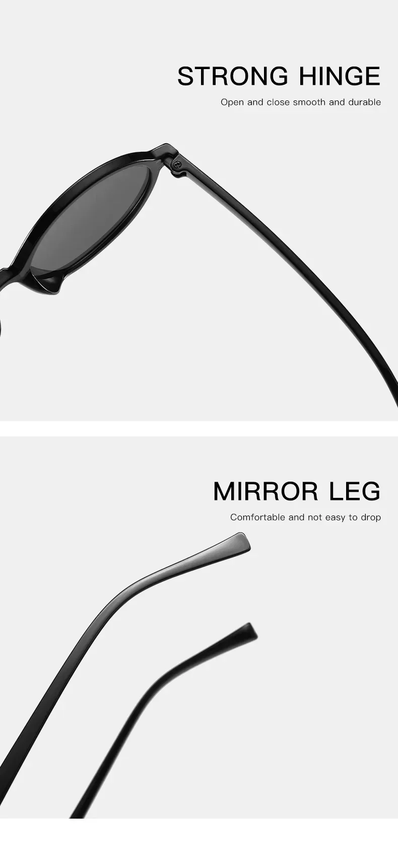 2024 Fashion Trend Oval Sunglasses New Elliptical Small Frame Sunglasses Men and Women UV Protection Ultra Light Sunglasses