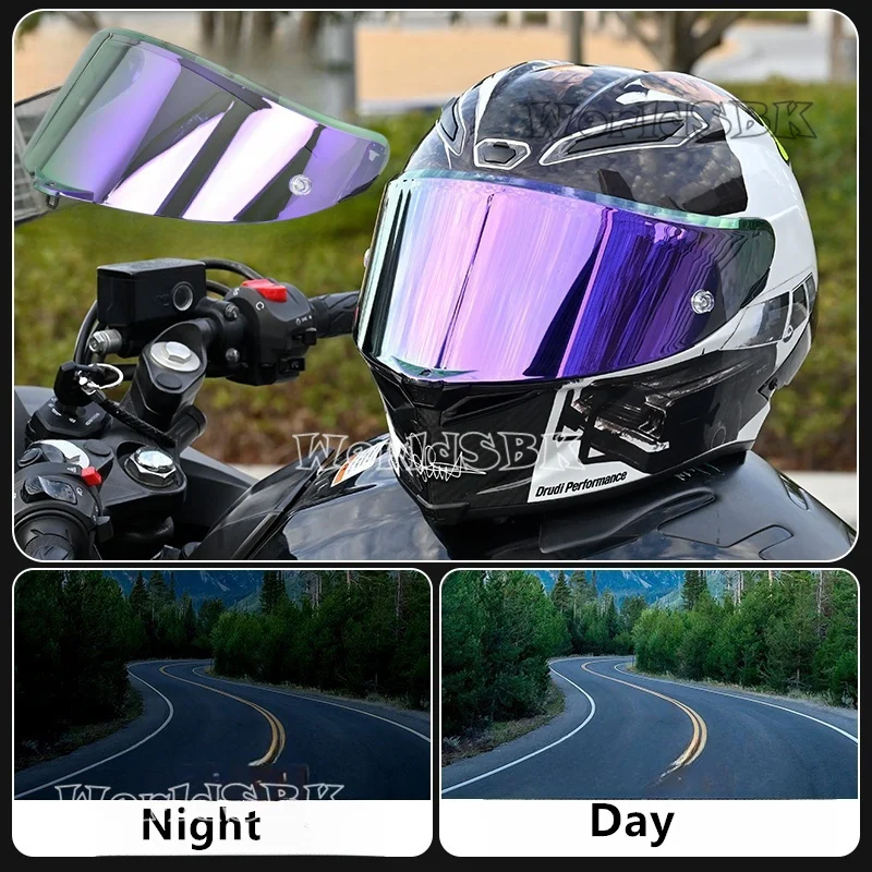 Motorcycle Helmet Visor PISTA GPR GPRR CORSA R RACE 3 Helmet Shield Uv Protection Windshield Casco Moto Accessories for AGV