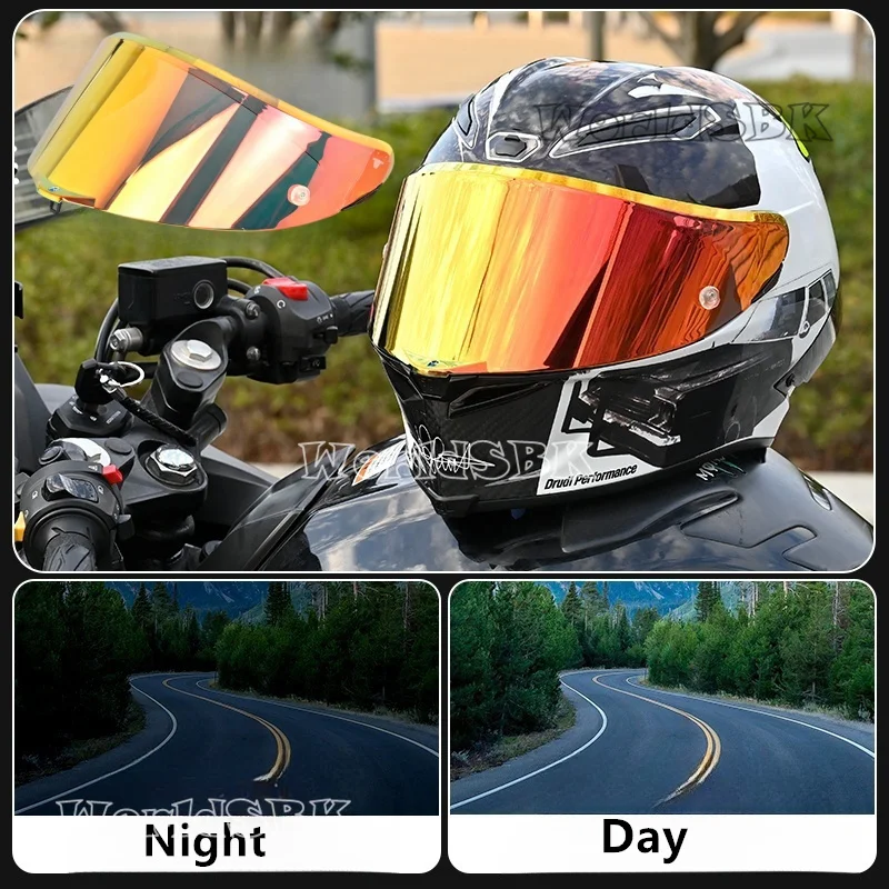 Motorcycle Helmet Visor PISTA GPR GPRR CORSA R RACE 3 Helmet Shield Uv Protection Windshield Casco Moto Accessories for AGV