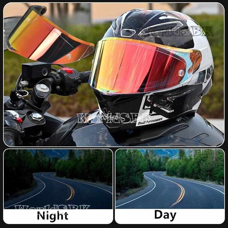 Motorcycle Helmet Visor PISTA GPR GPRR CORSA R RACE 3 Helmet Shield Uv Protection Windshield Casco Moto Accessories for AGV