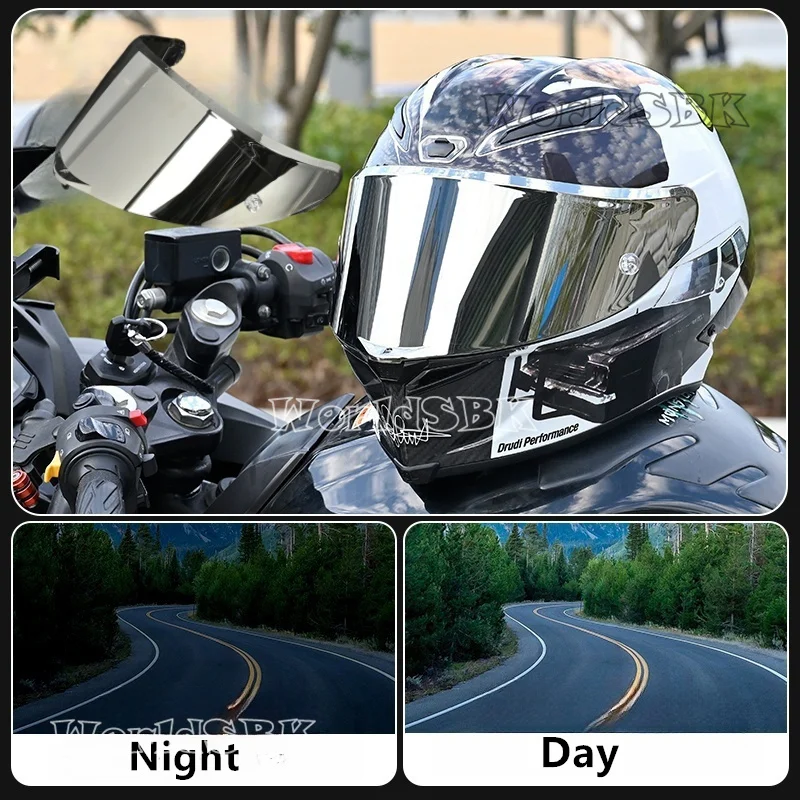 Motorcycle Helmet Visor PISTA GPR GPRR CORSA R RACE 3 Helmet Shield Uv Protection Windshield Casco Moto Accessories for AGV
