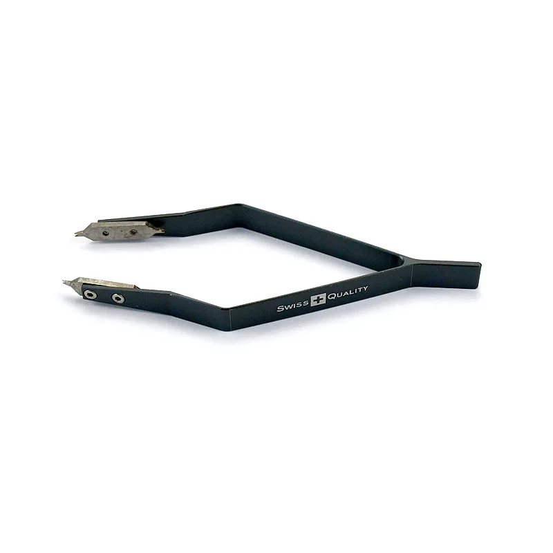 7825 V Shaped Metal Watch Spring Bar Remover Tweezer Clips High Hardness Precision Watch Repair Tool Accessory For Watchmaker