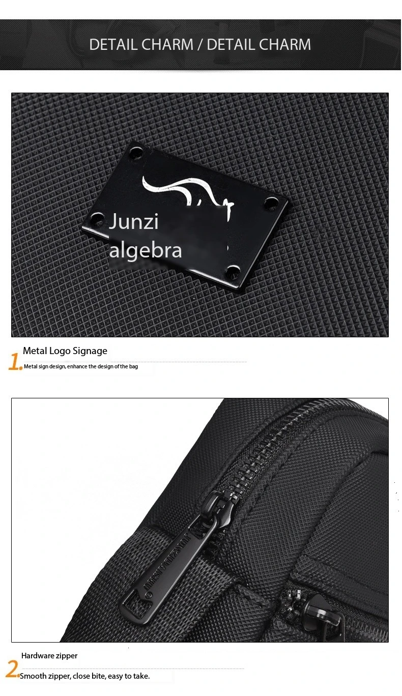 New Kangaroo Luxury Brand Business Messenger Bag Men Crossbody Bag Man Shoulder Bags Male Oxford Casual Business Handbag