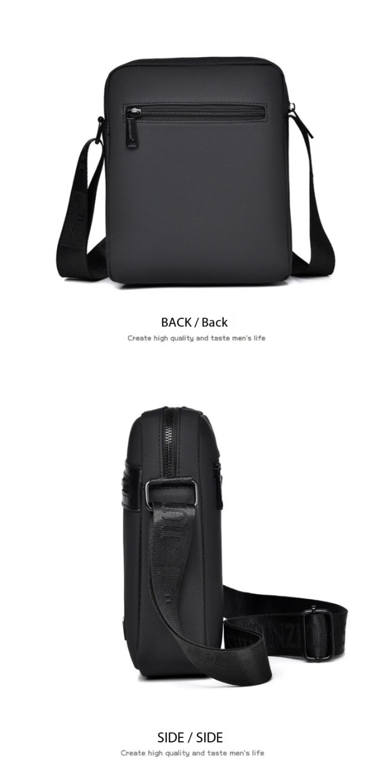 New Kangaroo Luxury Brand Business Messenger Bag Men Crossbody Bag Man Shoulder Bags Male Oxford Casual Business Handbag