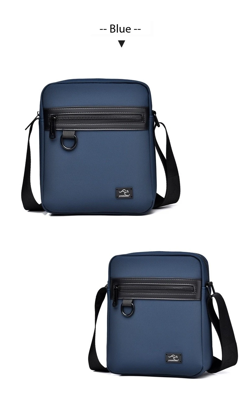 New Kangaroo Luxury Brand Business Messenger Bag Men Crossbody Bag Man Shoulder Bags Male Oxford Casual Business Handbag