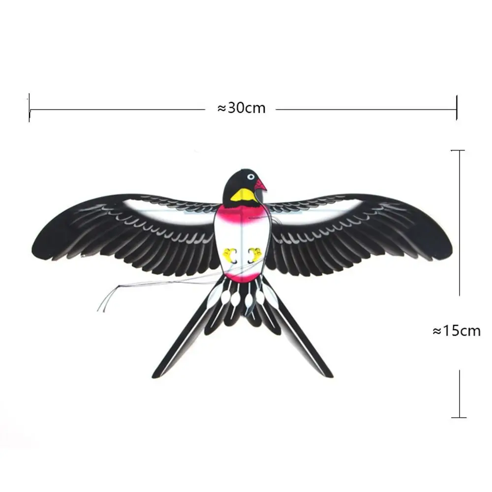 Transparent Garden Outdoor Sports Family Trips Plastic Eagle Kite Large Eagle Kites Kite Line Flying Bird Kites