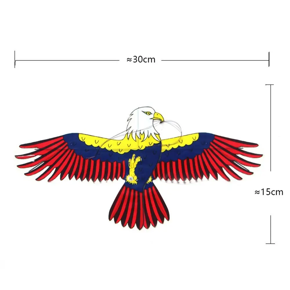 Transparent Garden Outdoor Sports Family Trips Plastic Eagle Kite Large Eagle Kites Kite Line Flying Bird Kites