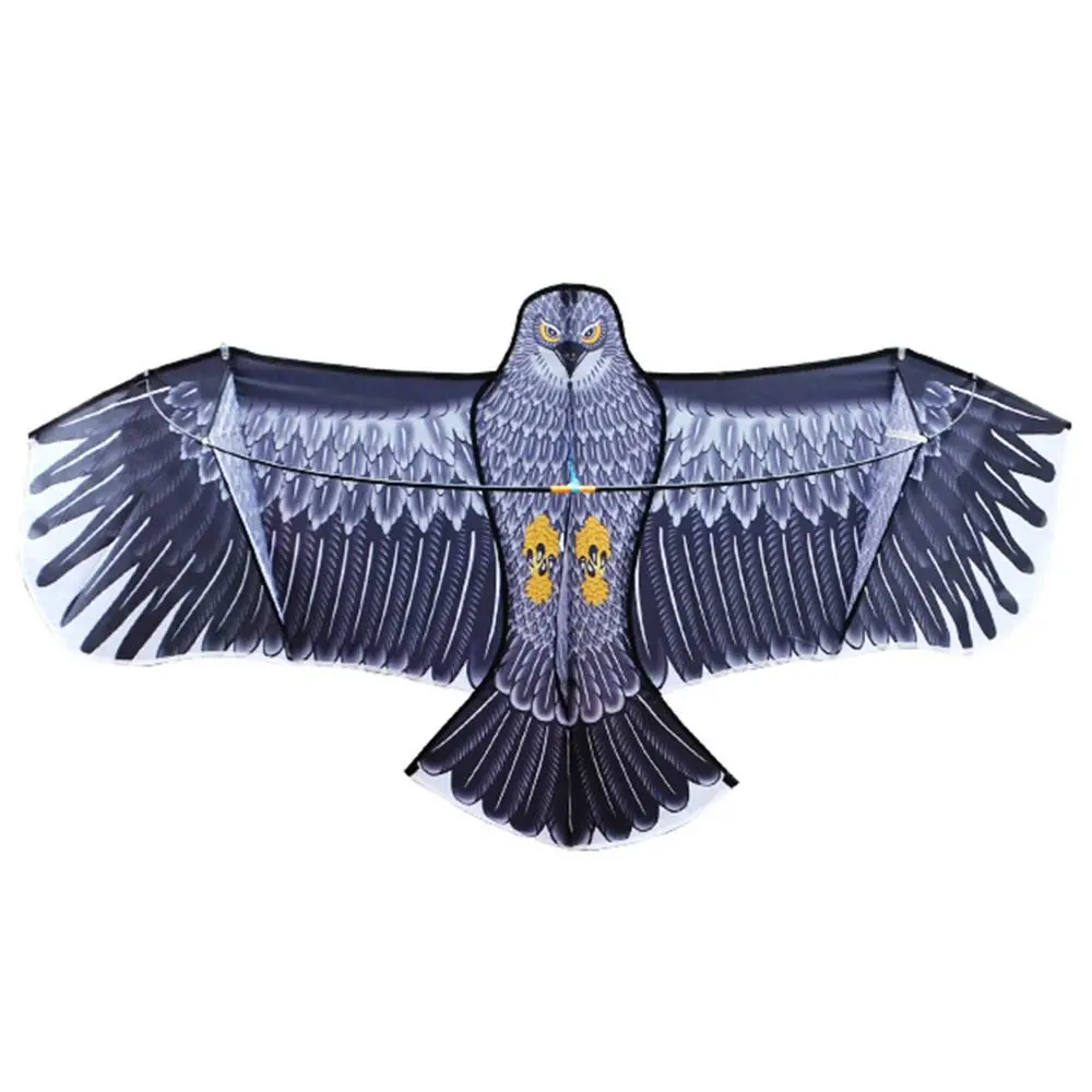 Transparent Garden Outdoor Sports Family Trips Plastic Eagle Kite Large Eagle Kites Kite Line Flying Bird Kites