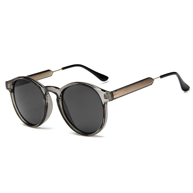Vintage Male Flat Top Sunglasses Men Brand Black Square Shades UV400 Gradient Sun Glasses For Women Cool One Piece Designer