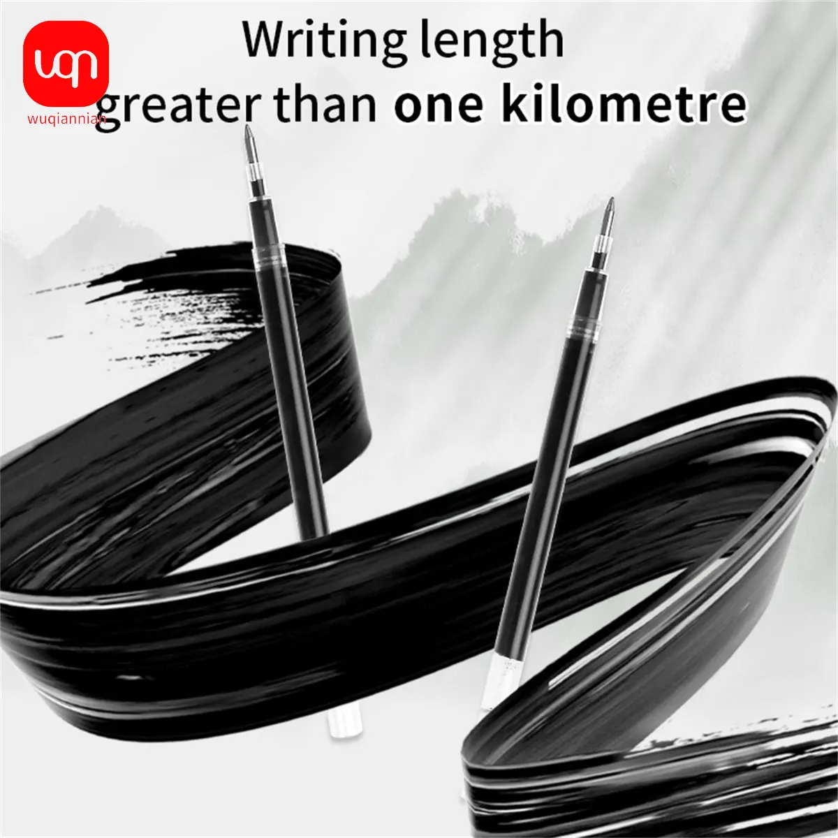 Gel Pen High Capacity Black Ink 1.0mm High Quality Very Good Writing Gel Ink Pen Office And School Gel Pen Supplies