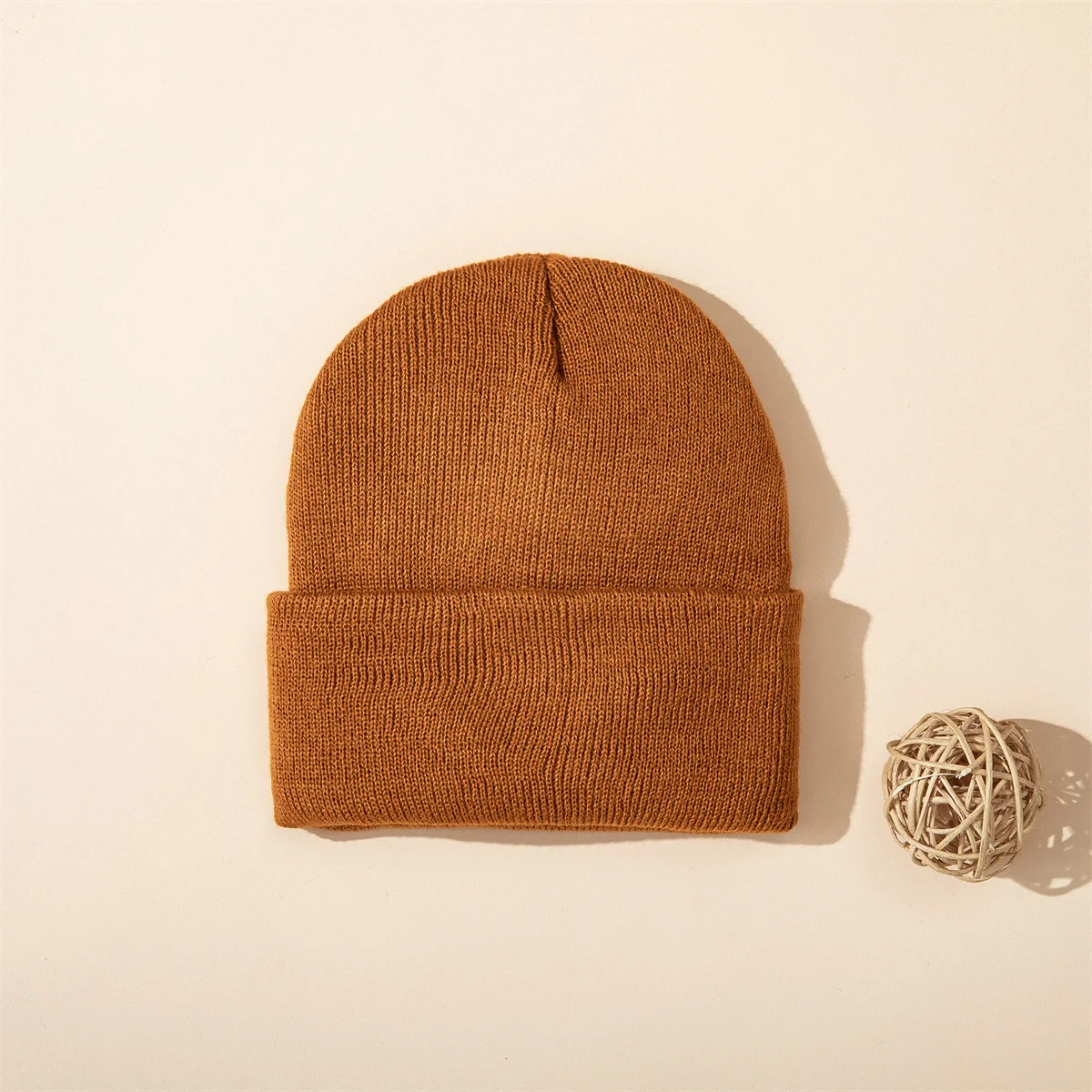1pcs Baby Knitted Hat Autumn Winter Warm Newborn Infant for Boys Girls Soft Comfortable Toddler Kids Bonnet
