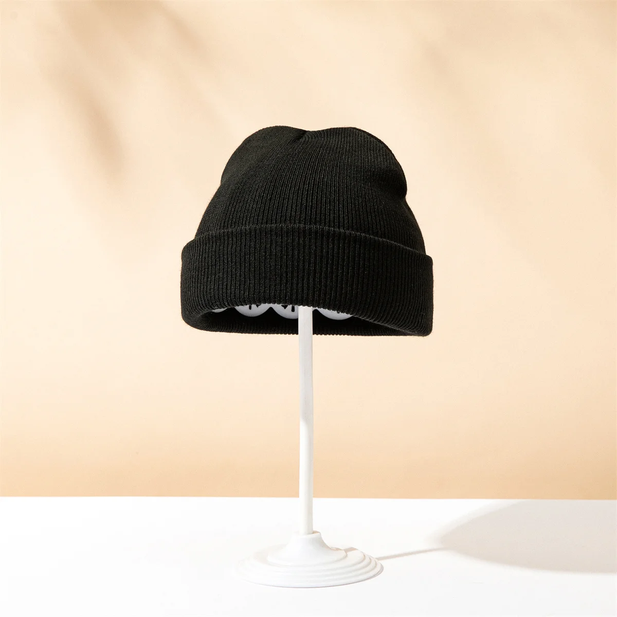 1pcs Baby Knitted Hat Autumn Winter Warm Newborn Infant for Boys Girls Soft Comfortable Toddler Kids Bonnet