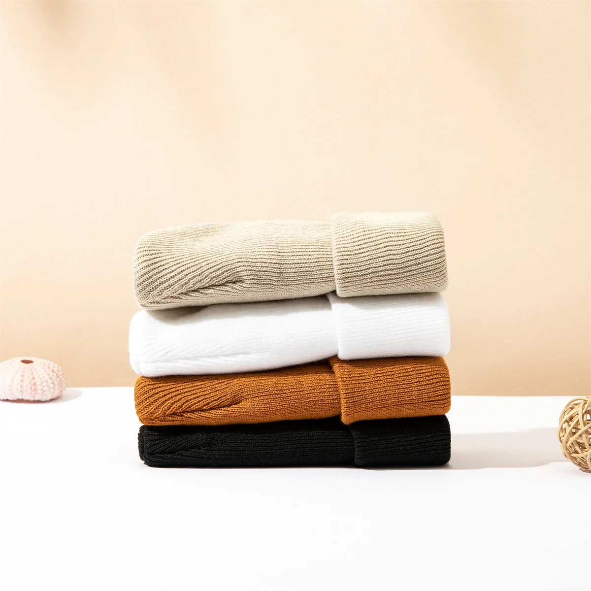 1pcs Baby Knitted Hat Autumn Winter Warm Newborn Infant for Boys Girls Soft Comfortable Toddler Kids Bonnet