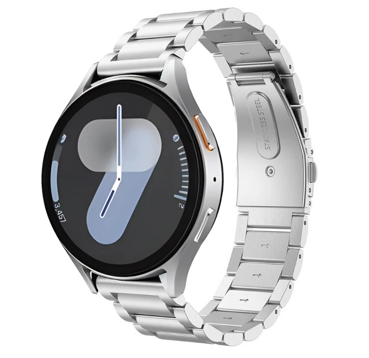 Metal Strap For Samsung Galaxy Watch 7 5 4 40mm 44mm Stainless Steel Band For Samsung Watch 6 43mm 47mm Business Bracelet Correa
